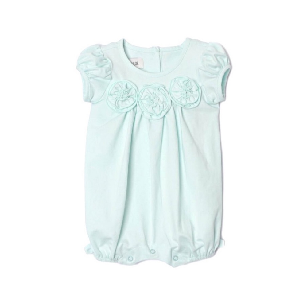 Flora Dance Knit Baby Romper by Isobella and Chloe